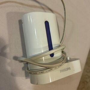 Philips White and Blue Charger Base